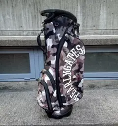 PEARLY GATES スタンドバッグ　カモ柄　パーリーゲイツ　ジャンク