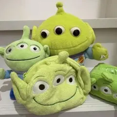 リトルグリーンメン ぬいぐるみバッジ ハロウィン◇かぼちゃ
