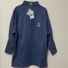 【新品、FILA】UNDOVE golf　ゴルフ用プルオーバー　ミッキー　青　M