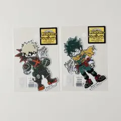 ヒロアカ　緑谷出久　爆豪勝己 B-SIDE LABEL コラボ ステッカー