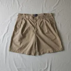 古着　ラルフローレン　ショートパンツ　チノショーツ　ポロチノ　ビッグ　00s