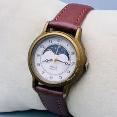SEIKO セイコー ALBA V891-0020 ムーンフェイズ新品電池ベルト - メルカリ