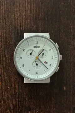 BRAUN BN0035WHBKG WHITE ブラウン クロノグラフ 腕時計