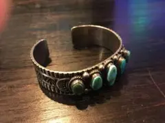 Vintage Kirk Smithターコイズバングル　カークスミス　ビンテージ Vintage Kirk Smithターコイズバングル カークスミス ビンテージ