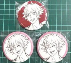 ツイステ エース スケッチスタイル 缶バッジ 3点