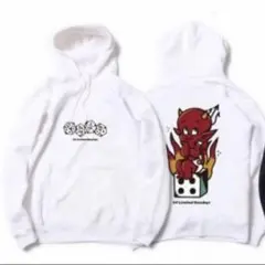 YUZUTOWN ロゴ パーカー ホワイト 2XL - メルカリ