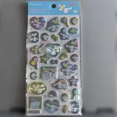 サンスター文具 ラメきらクリスタルシール シナモロール ポップデコパーティー
