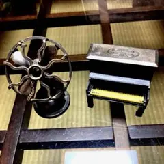 スチームパンク風 アンティーク調 鉛筆削り 2点セット