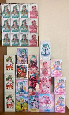 初音ミク プライズフィギュア 26点 まとめ売り - メルカリ