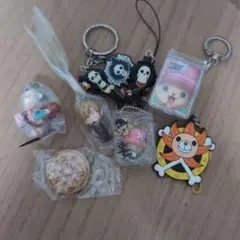 ワンピース キーホルダー マスコット 8点セット