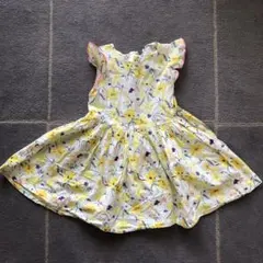 PETIT BATEAU 花柄 半袖ワンピース