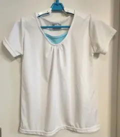ホワイト Tシャツ Lサイズ　スポーツ　ビジョンクエストのサムネイル