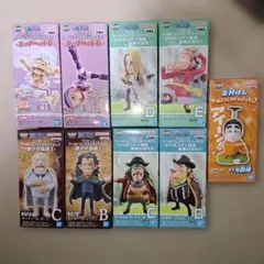 ワンピース ワールドコレクタブルフィギュア　 8種セット