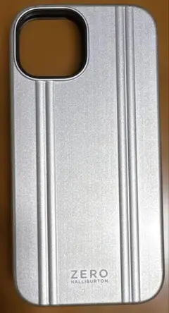 iPhone 14ケース ZERO HALLIBURTON (シルバー/背面型)