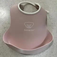 BABYBJORN ベビービョルンピンク お食事エプロン