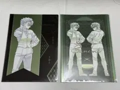 ★ 鬼滅の刃　モクテル　ロト　第二弾　クリアファイル　不死川実弥　2枚