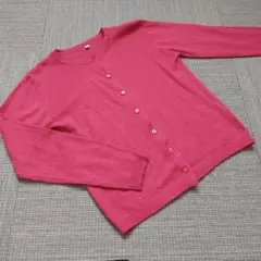 キッズ カーディガン ピンク 140cm