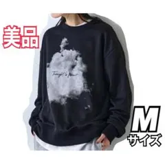 【美品】COLONY2139 スモークプリントスウェット トレーナー M