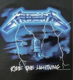 新品未使用タグ付きMETALLICA RIDE THE LIGHTNING Tのサムネイル