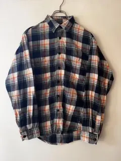 No.5814 UNIQLO チェック フランネルシャツ M