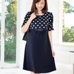 ワンピース マタニティ 授乳服 フォーマル ドレスのサムネイル