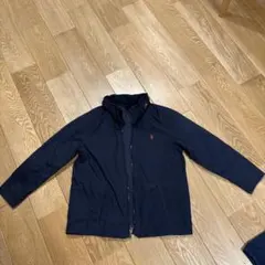 120 ラルフローレン　Ralph Lauren 春秋ジャンパー　フード付き薄手