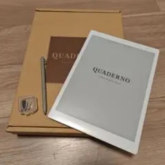 【純正カバー付】クアデルノA5 　美品 Amazon | 手作り レザー 富士通 QUADERNO A4 A5 クアデルノ カバー