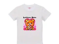 ☘️新品未使用☘️イクオリティー Tシャツ 子供用 ベビー用品クマ　ピンク　かわいい