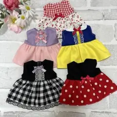 1560.メルちゃん ソランちゃん 服 ワンピース ハンドメイド