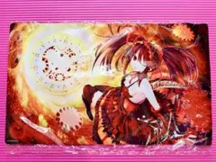 デート・ア・ライブ デアラ 時崎狂三 フレシア クラスター プレイマット ブシロード プレイマット デート・ア・ライブ 時崎狂三 - メルカリ