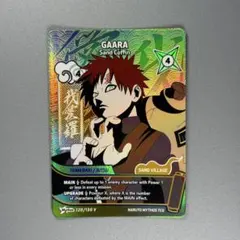 英語版 NARUTO MythosTCG 我愛羅 winner PR カード 未開封 英語版】Naruto Mythos TCG 我愛羅 winner PR - メルカリ
