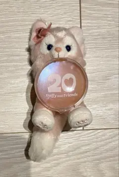 ダッフィー20周年　カラフルハピネス　ぬいぐるみチャーム　リーナベル　美品