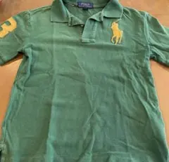 【Polo Ralph Lauren】ビッグポニー　グリーン　ポロシャツ　S