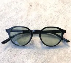 クラウンパントサングラス ブラック×グリーン 新品