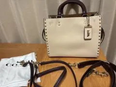 COACH ローグ 25・カラーブロック・リベット