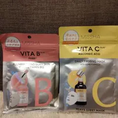 MISSHA VITA B & VITA C 7DAYS シートマスク セット