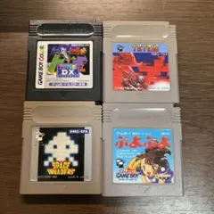 ゲームボーイソフト 4点セット