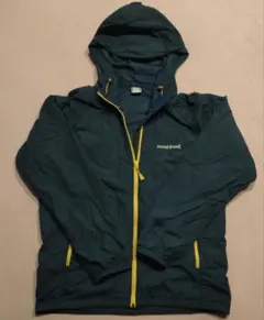 モンベル　ライトシェルパーカ　キッズ　150 　ブルーグリーン