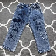 BABYDOLLミッキーマウス デニムパンツ 90
