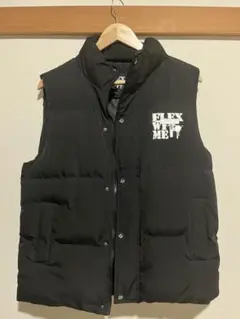FLEX WIT ME ダウンベスト ホワイト Sサイズ FLEX WIT ME ダウンベスト ホワイト Sサイズ | Mercari