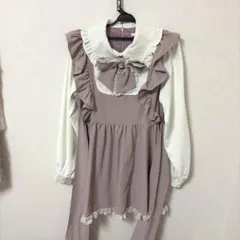palelfy パルエルフィー チェック柄フリルワンピース - メルカリ