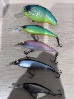 ハードルアー グラデーションブルー・ホワイト・ピンク BLUE BLUE（ブルーブルー） ジョルティ 22g セット 22 ピンクグロー