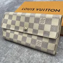 ヴィトン ダミエ アズール ポルトフォイユ・インターナショナルN61732