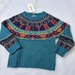 Tinkerbell ノルディック柄セーター 100cm