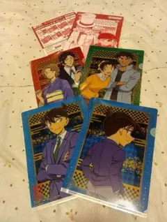 【名探偵コナン】ミニクリアファイルコレクション6より、４枚