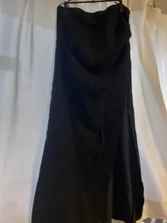 ZARA ブラックロングスカート M