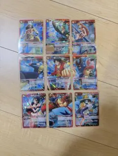ワンピースカードゲーム 麦わらの一味 9枚セット コンプリート