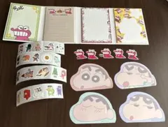 クレヨンしんちゃん　チョコビ　メモ　シール　おすそわけ