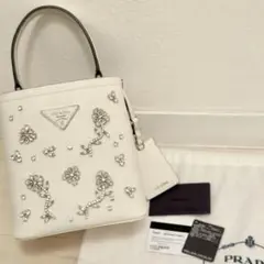 PRADAプラダパニエサフィアーノレザーハンドショルダーバッグ PANIER（PRADA） プラダ パニエ サフィアーノレザー スモール
