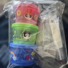パワーパフガールズ ジョイント式保存容器 3Pセット